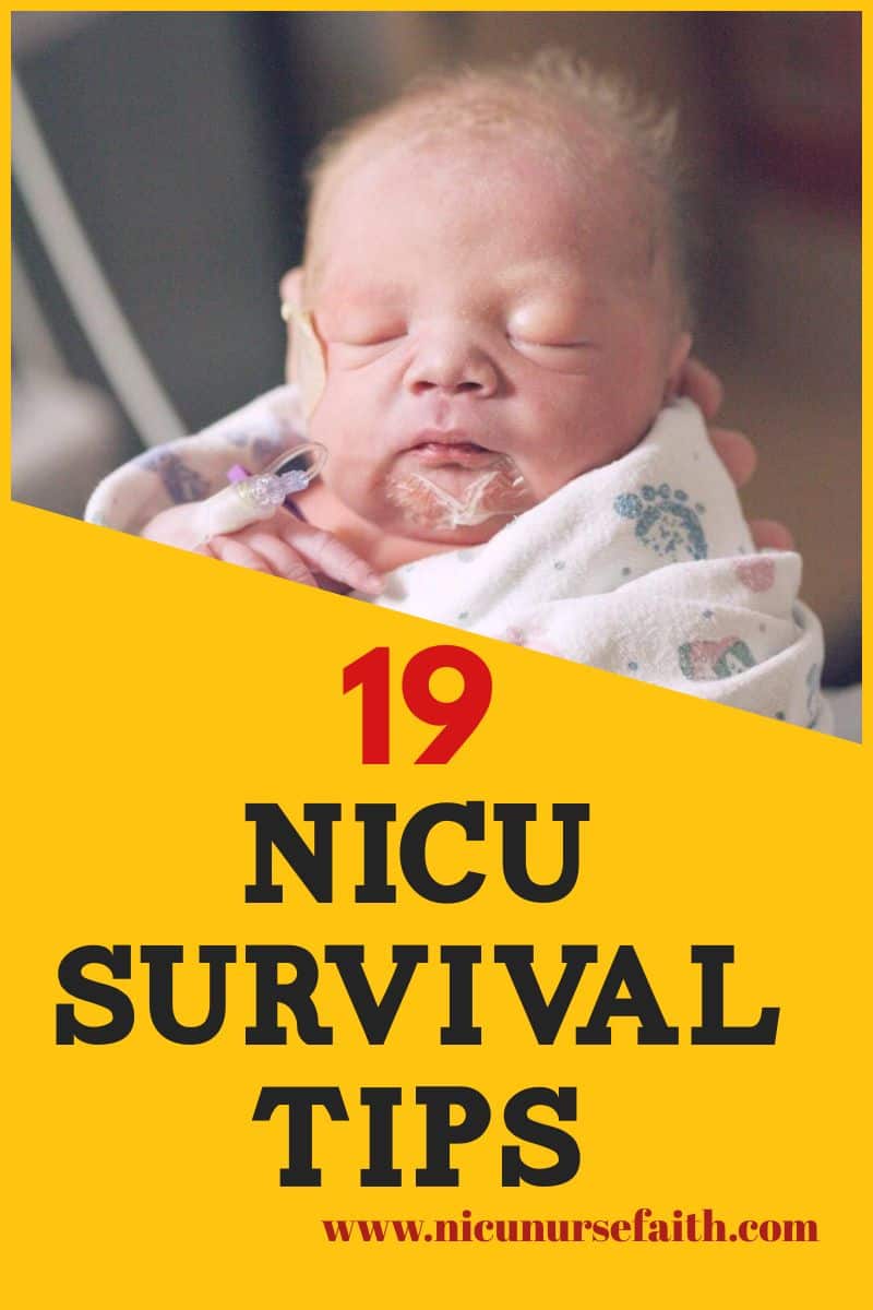 19 tips for NICU parents on how to get through the NICU.