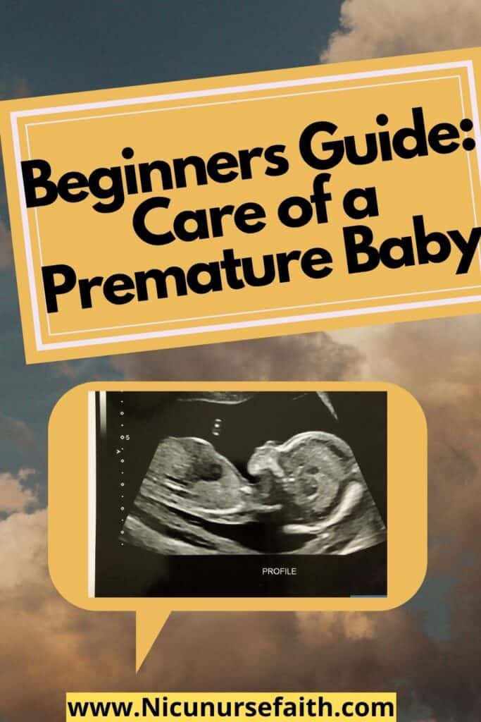 This is a beginners guide to the care of a premature baby for NICU parents. A NICU baby needs special care and skills for baby to grow and do well.