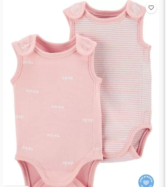 NICU baby clothes and bodysuits for preemies