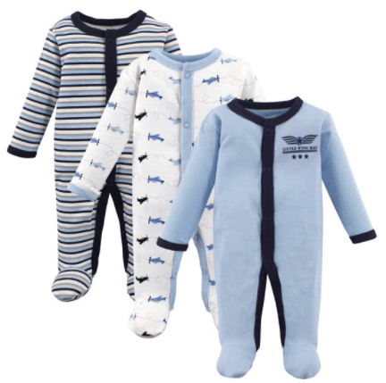 Walmart onesies with buttons for NICU baby