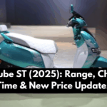 TVS iQube ST (2025): Range, Charging Time & New Price Updates