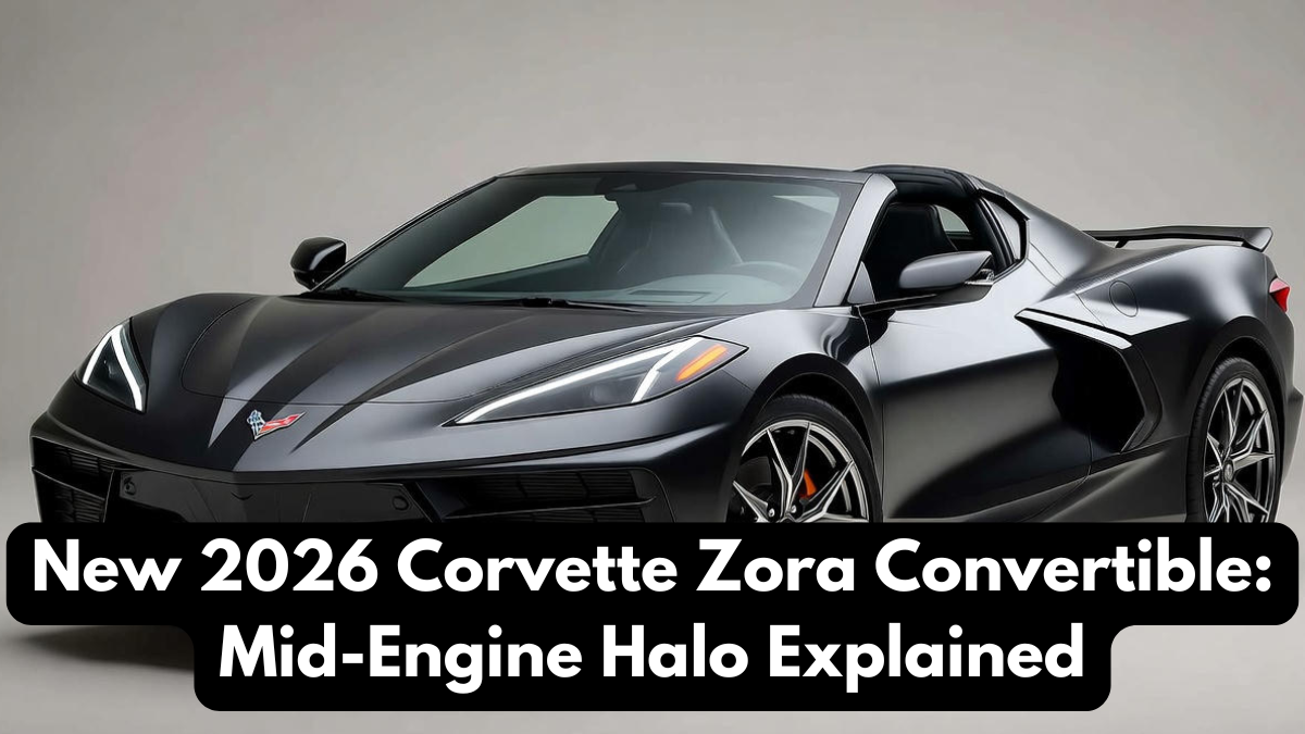 New 2026 Corvette Zora Convertible: Mid-Engine Halo Explained
