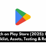 Launch on Play Store (2025): Policy Checklist, Assets, Testing & Rollout