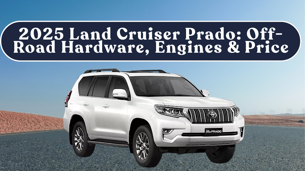 2025 Land Cruiser Prado: Off-Road Hardware, Engines & Price