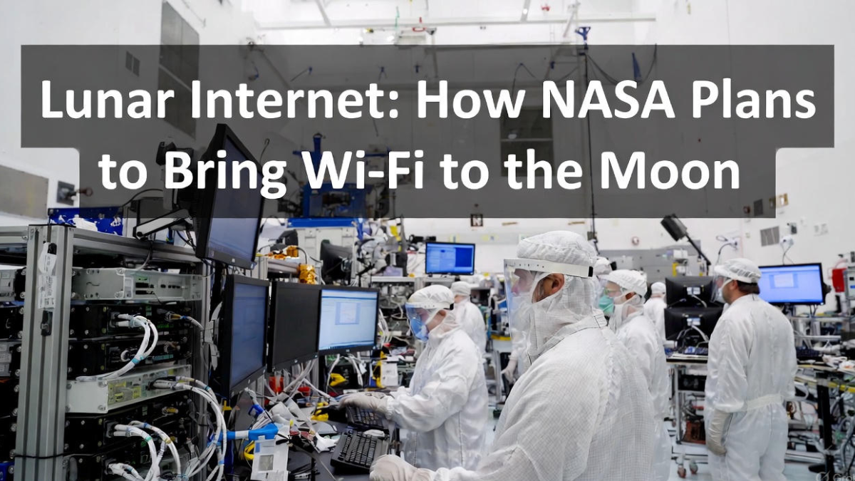 Lunar Internet: How NASA Plans to Bring Wi-Fi to the Moon