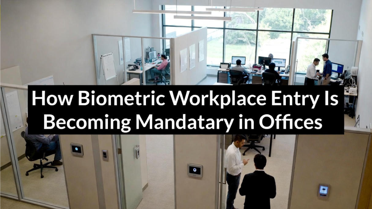 How Biometric Workplace Entry Is Becoming Mandatory in Offices