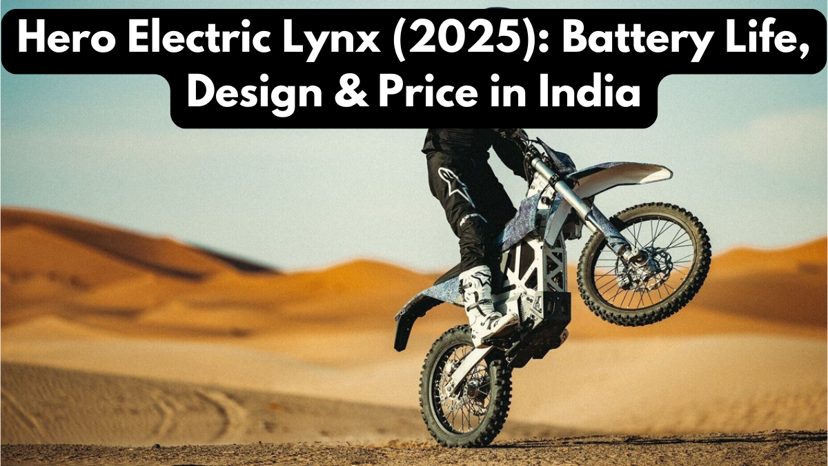 Hero Electric Lynx (2025): Battery Life, Design & Price in India