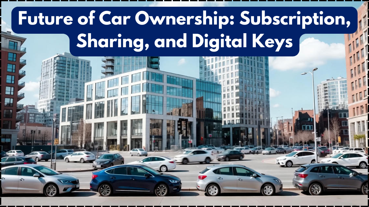 Future of Car Ownership: Subscription, Sharing, and Digital Keys