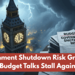 Government Shutdown Risk Grows As Budget Talks Stall Again