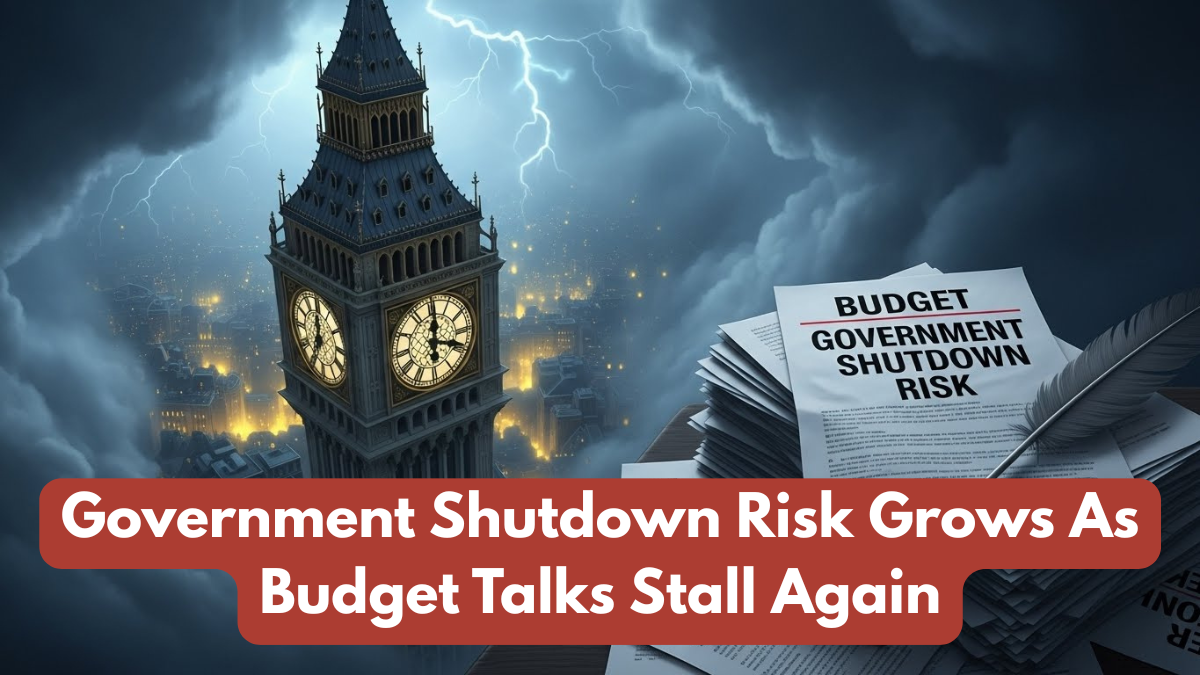 Government Shutdown Risk Grows As Budget Talks Stall Again
