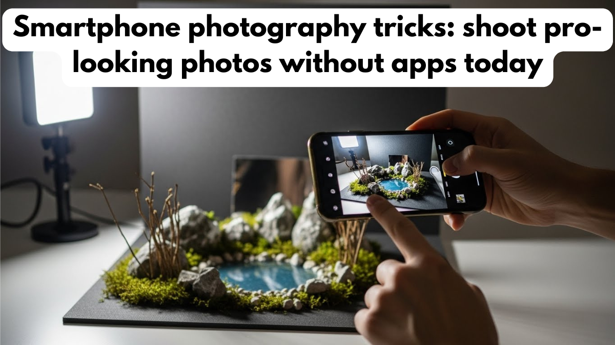 Smartphone photography tricks: shoot pro-looking photos without apps today