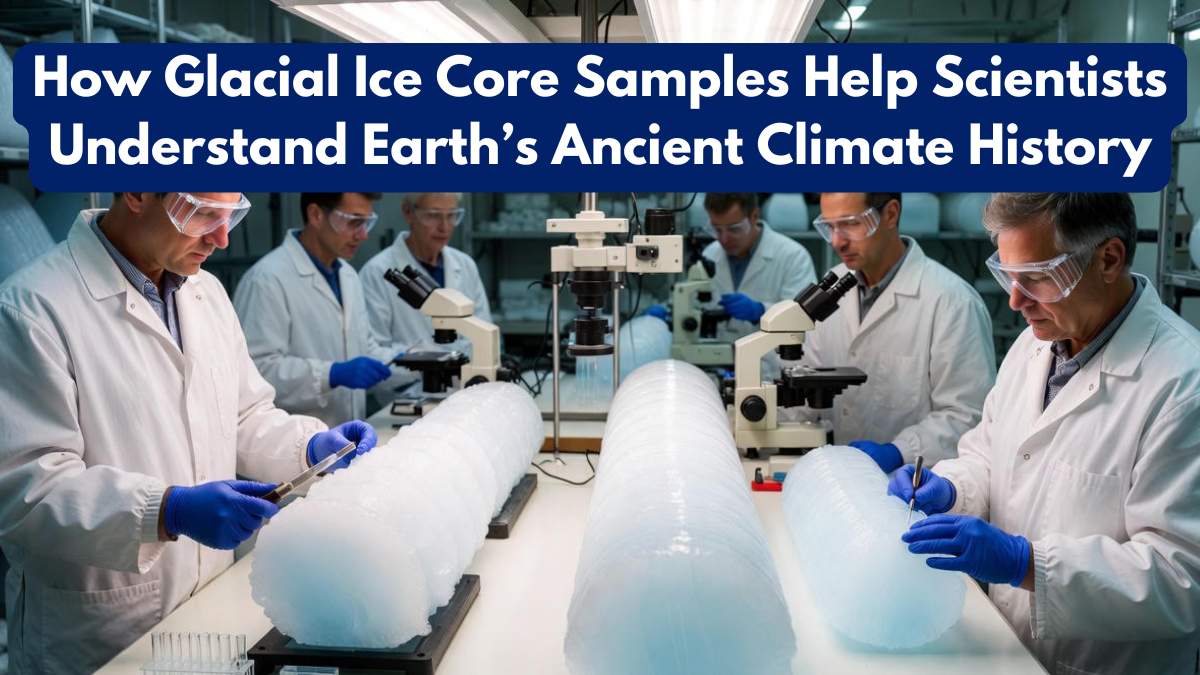 How Glacial Ice Core Samples Help Scientists Understand Earth’s Ancient Climate History