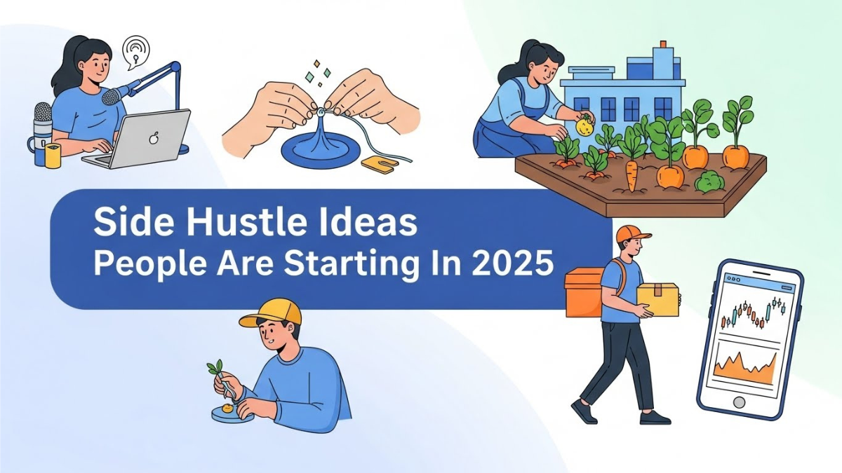 Side Hustle Ideas People Are Starting In 2025