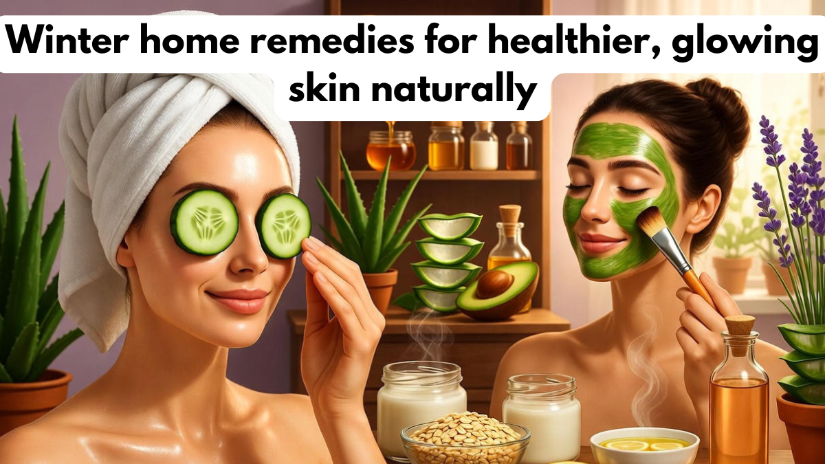 Winter home remedies for healthier, glowing skin naturally