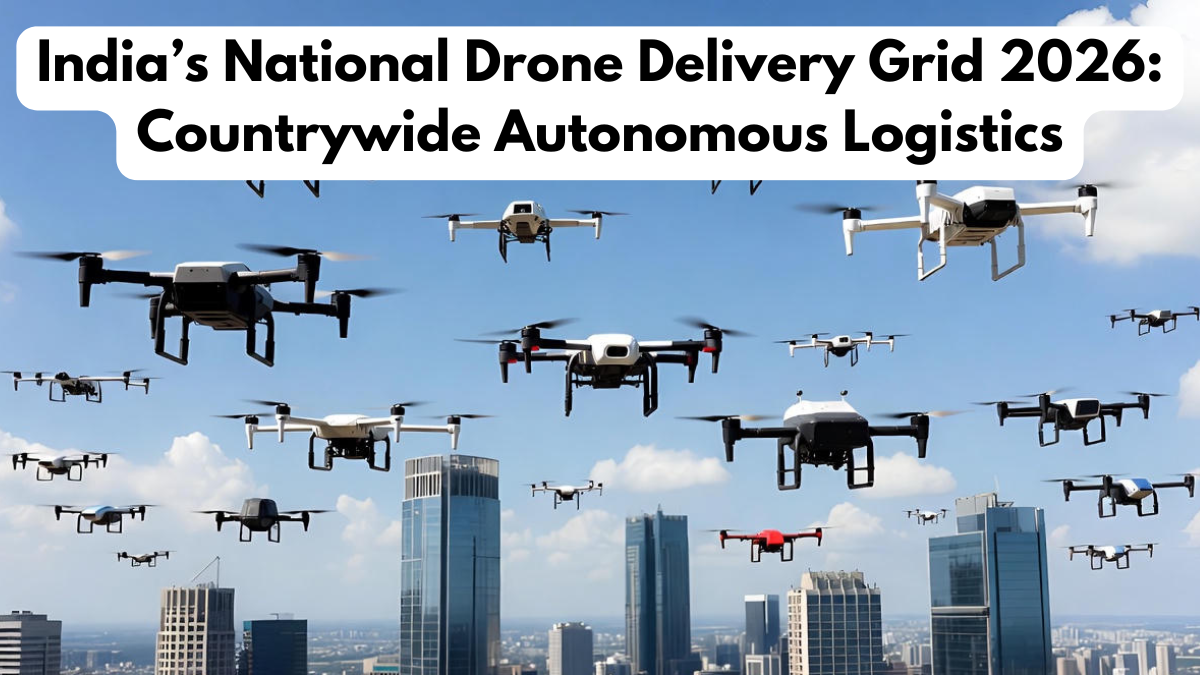 India’s National Drone Delivery Grid 2026: Countrywide Autonomous Logistics