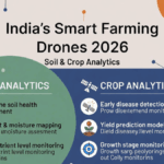 India’s Smart Farming Drones 2026: Soil & Crop Analytics