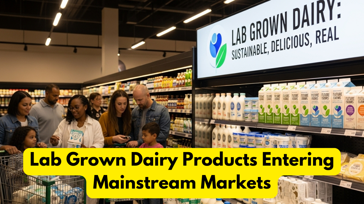 Lab Grown Dairy Products Entering Mainstream Markets