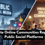 Private Online Communities Replacing Public Social Platforms