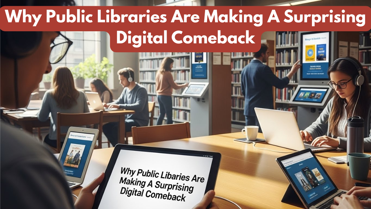 Why Public Libraries Are Making A Surprising Digital Comeback