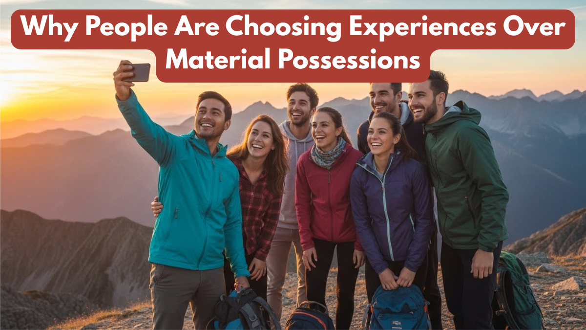 Why People Are Choosing Experiences Over Material Possessions
