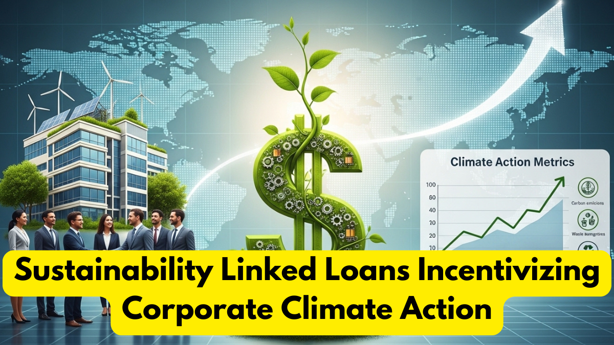 Sustainability Linked Loans Incentivizing Corporate Climate Action