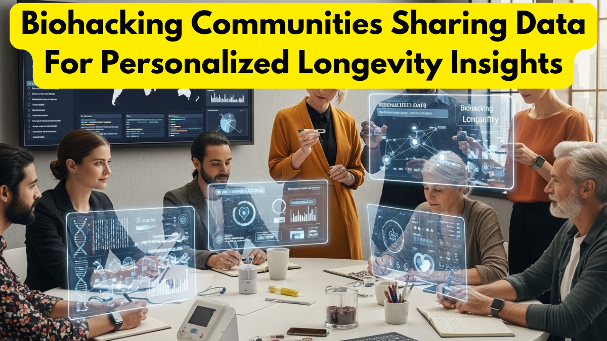 Biohacking Communities Sharing Data For Personalized Longevity Insights
