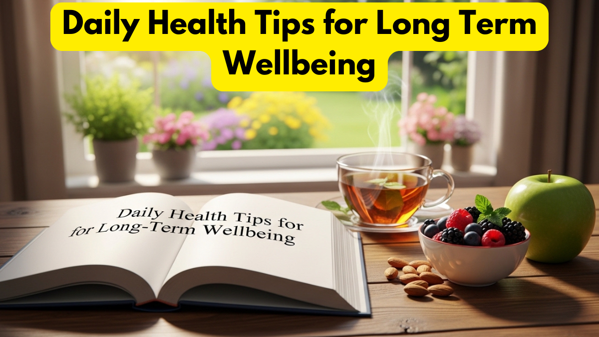 Daily Health Tips for Long Term Wellbeing
