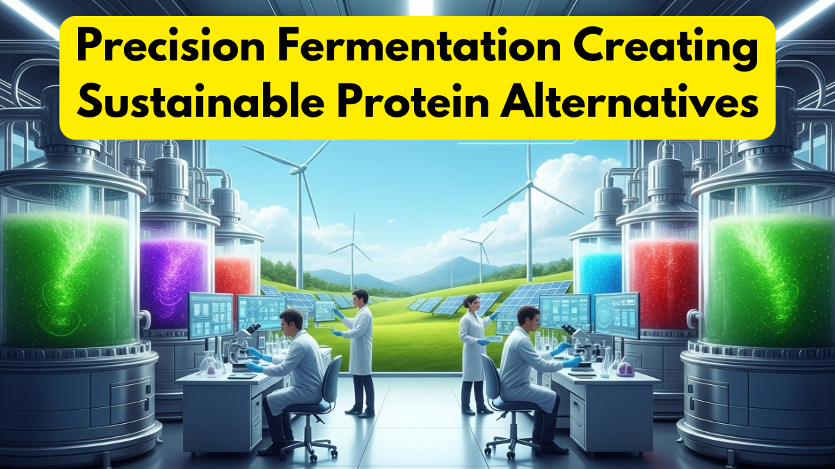 Precision Fermentation Creating Sustainable Protein Alternatives