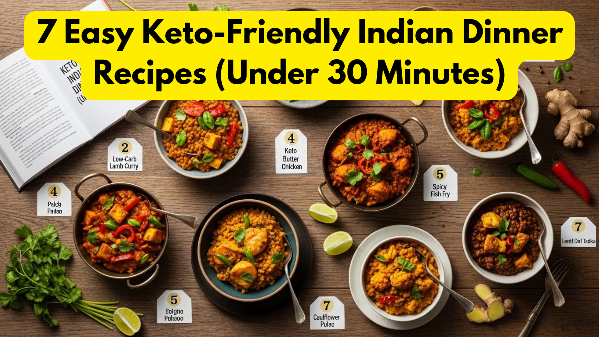 7 Easy Keto-Friendly Indian Dinner Recipes (Under 30 Minutes)