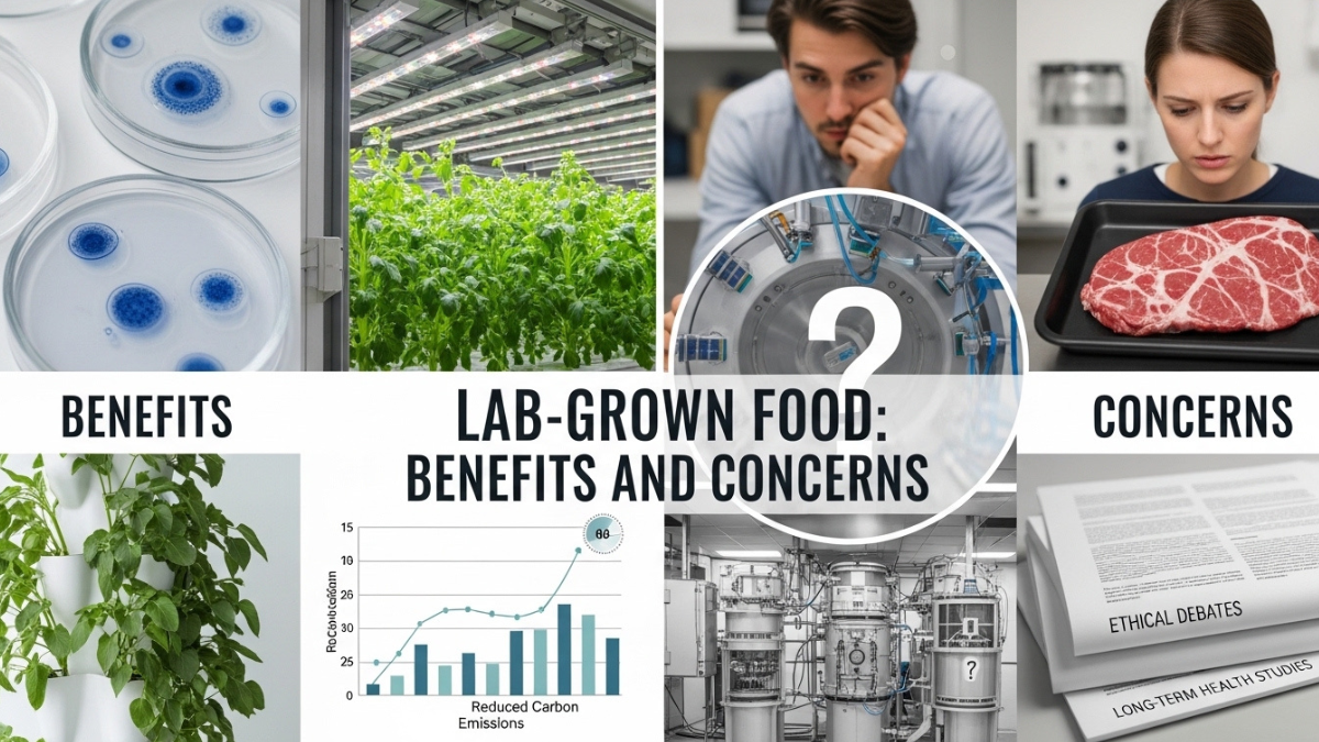 Lab-Grown Food: Benefits and Concerns