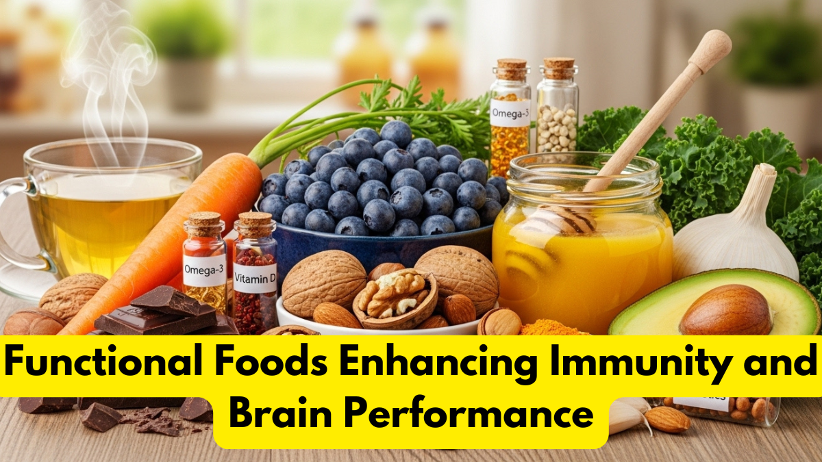 Functional Foods Enhancing Immunity and Brain Performance