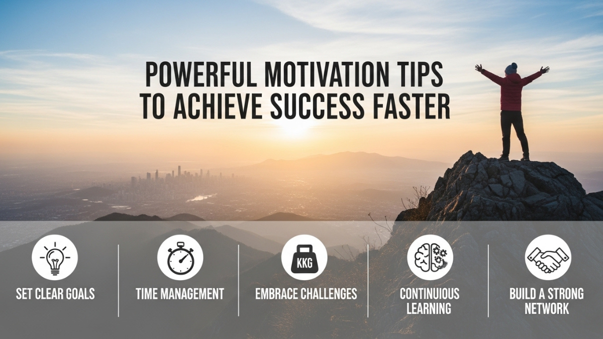 Powerful Motivation Tips to Achieve Success Faster