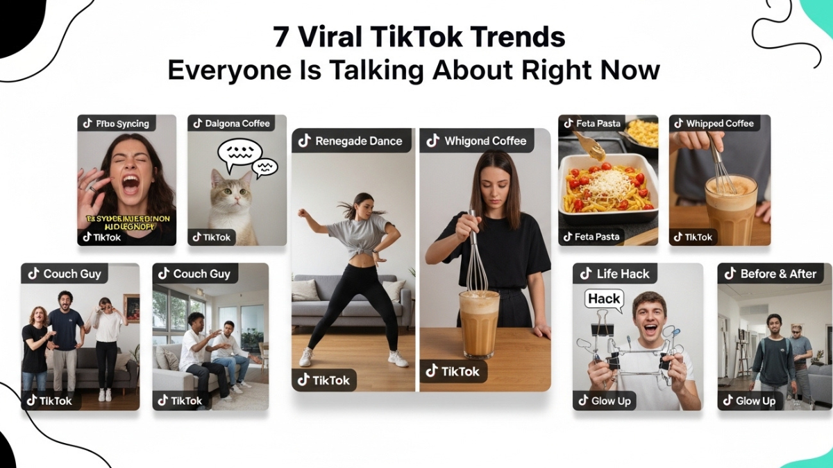 7 Viral TikTok Trends Everyone Is Talking About Right Now