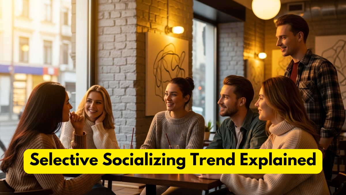 Selective Socializing Trend Explained