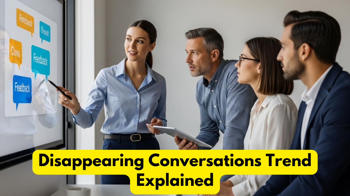 Disappearing Conversations Trend Explained