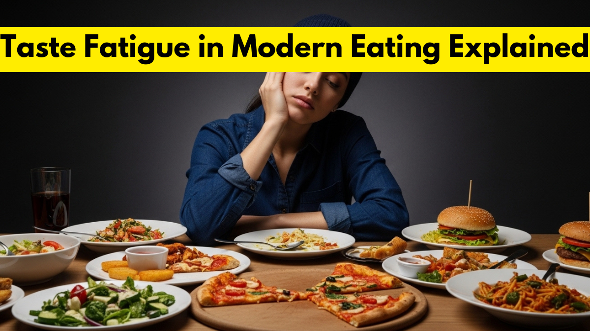 Taste Fatigue in Modern Eating Explained