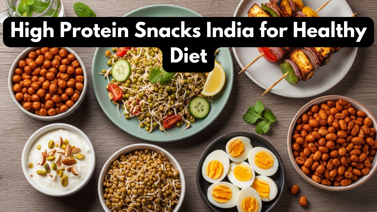 High Protein Snacks India for Healthy Diet