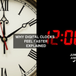 Why Digital Clocks Feel Faster Explained