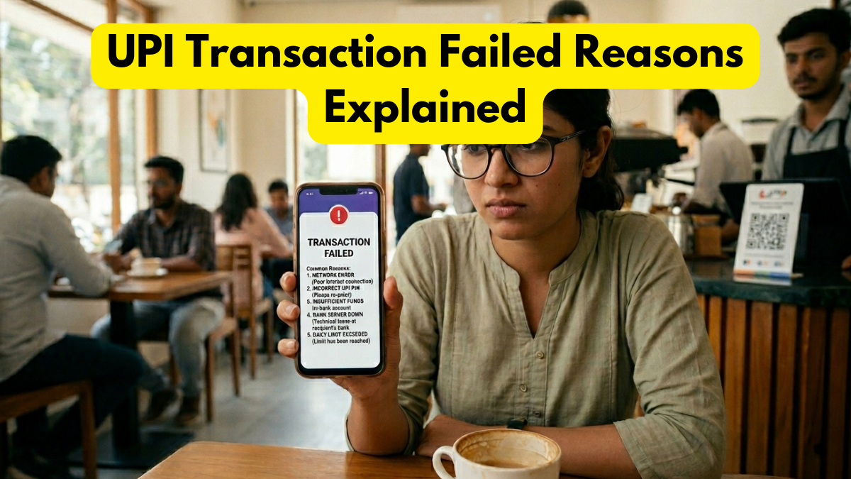 UPI Transaction Failed Reasons Explained